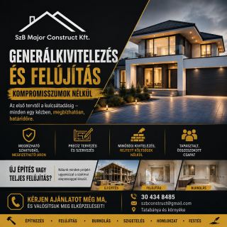 Szintai Bela – Ablakcsere és beépítés, Tatabánya