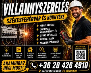 Richárd Noga – Villanyszerelő, Székesfehérvár