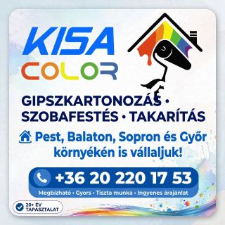 Kiss Attila – Gipszkarton szerelés, Nagycenk