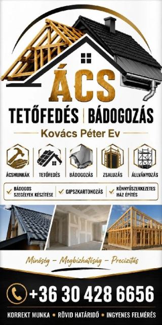 Pepe Kovács – Ács és tetőfedő, Veszprém