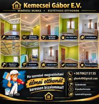 Kemecsei Gábor – szobafestő