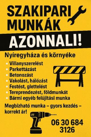 József Tamási – Ablakcsere és beépítés, Rakamaz
